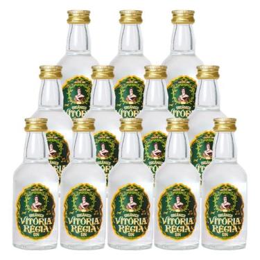 Imagem de Miniatura Gin Vitória Régia Orgânico 50ml 12 Unidades