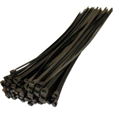 Imagem de Kit 100 Unidades Abraçadeiras De Nylon 3,6X300mm - Só qualidade