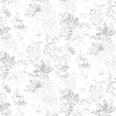 Imagem de Papel de Parede Tartine et Chocolat 4 Folhagem Branco 36230309TC - LUT