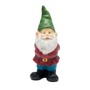 Imagem de Alpine Corporation Decoração clássica de jardim de jardim ao ar livre de 28 cm de altura