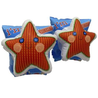 Imagem de Boia de Braço Inflável Infantil Flutuador Estrela Intex, Colorido