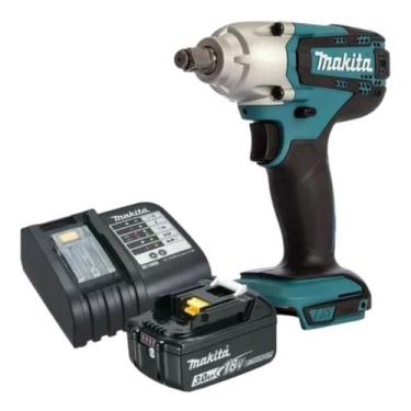 Imagem de Chave De Impacto Makita Dtw190 + Carregador Bivolt E Bateria