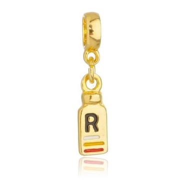 Imagem de Berloque Remédio de Médica Banhado a Ouro 18k - Work Semijoias