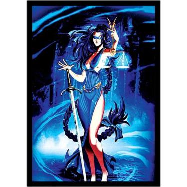 Imagem de Quadro Decorativo Direito Advogados Deusa Têmis Advocacia Justiça Sala