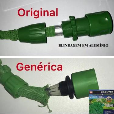 Imagem de Mangueira De Jardim 30mts Magica Trançada Esguicho Fácil - Online