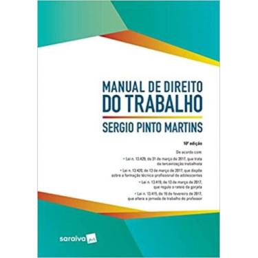 Imagem de Manual De Direito Do Trabalho - SARAIVA (GERAL) - GRUPO SARAIVA, 3