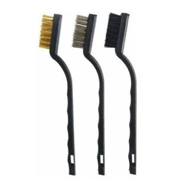 Imagem de Escova de Aço com 3 peças Limpeza Multiuso House Tools