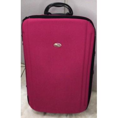 Imagem de Mala de viagem Grande 23kg resistente COM RODINHAS FRABAGS01, Rosa