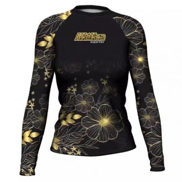 Imagem de Lycra Surf Flower Feminina Atlética Esportes, G