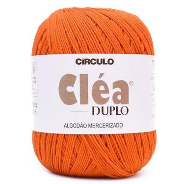 Imagem de Linha Cléa Duplo - Círculo, 4021 TANGERINA TANGO