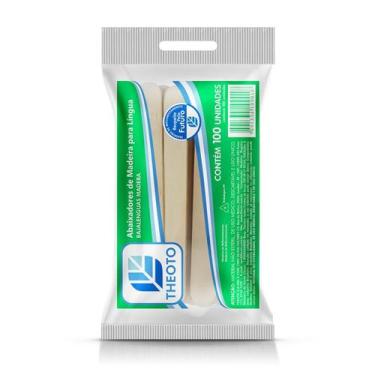 Imagem de Abaixador de Língua Theoto  100 Unidades