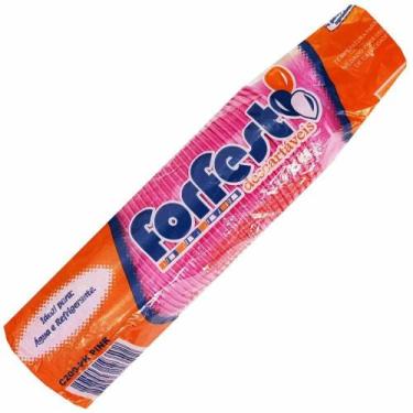 Imagem de Copo Descartável 200ml Pink Forfest 50 Unidades