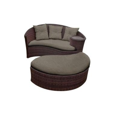 Imagem de Chaise Nova Delhi Folha - Tecido Duna Fendi - Mundo dos Sintéticos