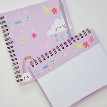 Imagem de Caderno + Risque e Rabisque Céu Encantado - Maiáh Ateliê Gráfico