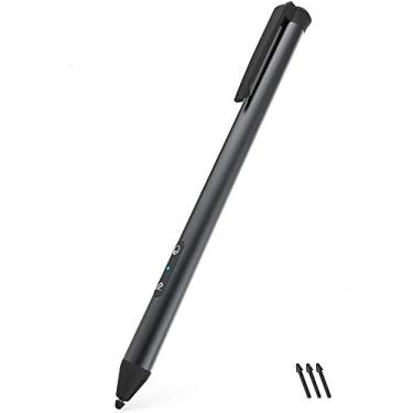 Imagem de Caneta digital 4096 com níveis de pressão, certificado Microsoft, compatível com Surface Books, Pro 1 e 2, Go 1 e 2, Studio, Laptop, HP, Dell, Asus Series, recarregável e Palm Rejection MPP 2.0, 3