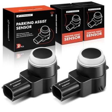Imagem de A-Premium Sensor de assistência de estacionamento reverso de 2 peças compatível com modelos selecionados Chevrolet, GMC, Buick e Cadillac - Equinox, Cruze, Terrain, Camaro, Encore, Trax, Regal, XTS,