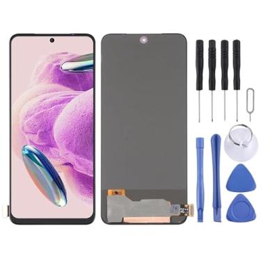 Imagem de tela Para Xiaomi Redmi Note 12s OEM OLED LCD Tela com Montagem completa do digitalizador substituição da tela