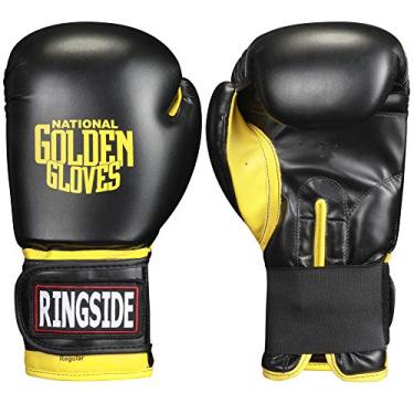 Imagem de Ringside Luvas de saco pesado Golden Gloves, 340 g, preto