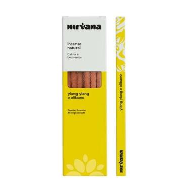Imagem de Incenso Nirvana Ylang Ylang C/ Olíbano Natural C/9 Varetas - Lua Místi