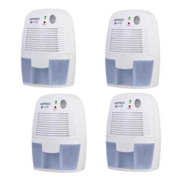 Imagem de Kit 4 Desumidificador Elétrico Komeco Kdp250 Branco100v/240v