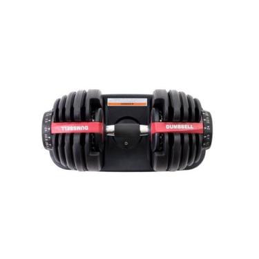 Imagem de Dumbell Halter Ajustavel Regulável Vermelho 24kg Vermelho . - WCT FITN