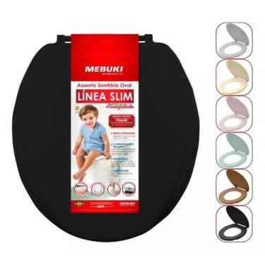 Imagem de Assento Sanitário Almofadado Oval Izy Para Vaso Deca 1.6gpf 6.0lpf - M