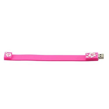 Imagem de Pulseira rosa de 16 GB PenDrive USB Flash Drive USB 2.0 Memória USB Drive USB Flash Disk Memory Stick Pen Drive USB Disco USB