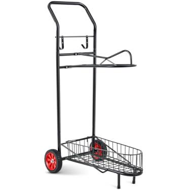 Imagem de BBTO Carrinho de sela de cavalo com suporte para sela de cavalo com suporte de cavalo, equipamento de cavalo, para armazenamento e movimentação de suprimentos de transporte