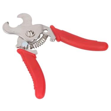 Imagem de Removedor de brincos, plástico ABS de aço inoxidável resistente de 13,4 cm Ferramenta de remoção de brincos de gado, alicate removedor de brincos com alça antiderrapante