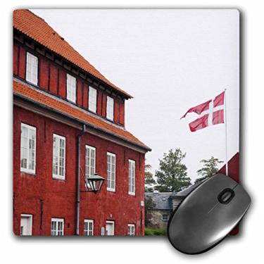 Imagem de 3Drose Mouse pad 20 x 20 x 0,65 cm Copenhaga, Dinamarca, Bandeira Dinamarquesa, Barrack Militar, Inti St. Clair (mp_81294_1)