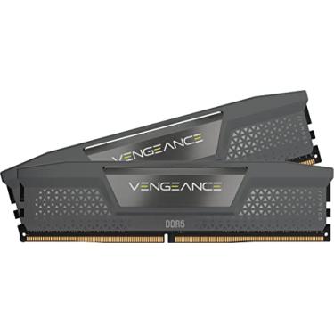 Imagem de CORSAIR Memória de computador compatível com Vengeance DDR5 16GB (2x8GB) DDR5 5200MHz CL40 AMD Expo Intel XMP iCUE – Cinza (CMK16GX5M2B5200Z40)