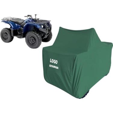 Imagem de Capa Quadriciclo Yamaha Kodiak 400 Protege Contra Riscos (Verde)
