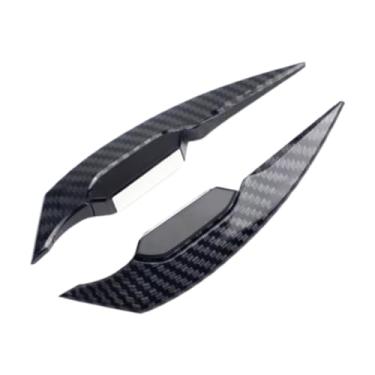 Imagem de JicSuXi 2 pçs kit decalque lateral do corpo defletor de vento adesivos laterais multiuso motocicleta carenagem dianteira winglets decalques da motocicleta