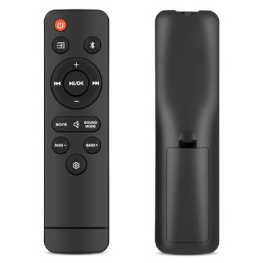 Imagem de Novo controle remoto de substituição da barra de som compatível com ONN 3.1 Atmos Sound Bar 100043839 100069413 sistema de alto-falantes Home Theater