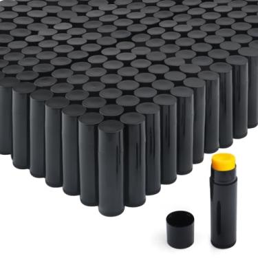 Imagem de DMuuuDM 150 Pcs 5.5G Twist-Up Lip Balm Tubos, Vazio Plástico Chapstick Recipientes Rotativos Desodorante Amostra Recipientes para Diy Batons, Brilho Labial, Perfume Sólido Caseiro, Adequado para Bande