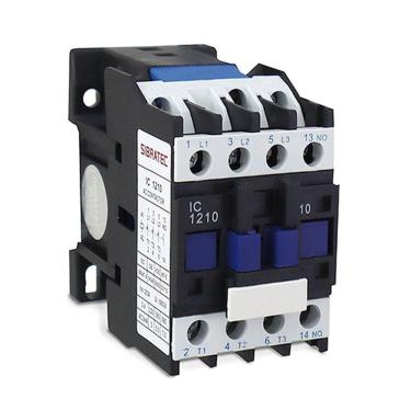 Imagem de Contator Tripolar IC12 de 12A com 1NA - com Bobina de Alimentação 380 Vca