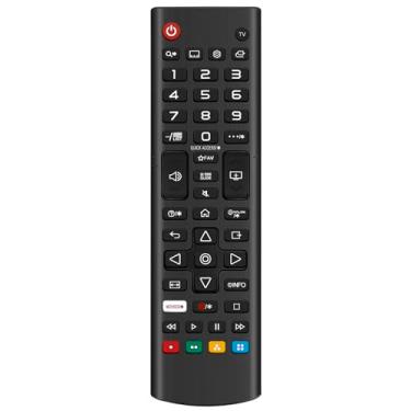 Imagem de AKB75675307 Controle remoto de substituição compatível com LG LCD 4K OLED Smart TV AKB75675307