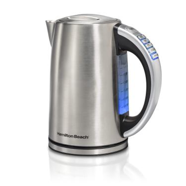 Imagem de Chaleira elétrica Hamilton Beach 1.7L com controle de temperatura 1500W