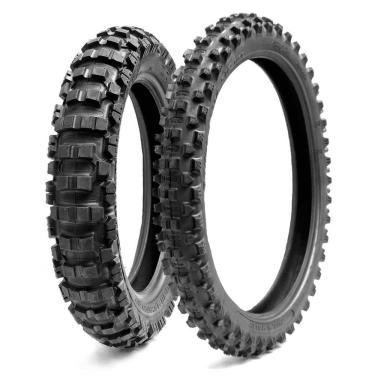 Imagem de Par Pneu Dianteiro Traseiro Borilli Rally 90/100-21 140/80-18 Bmw Africa Twin Ktm