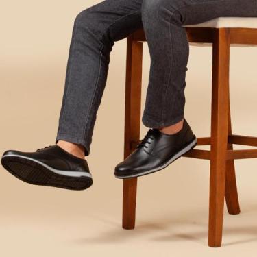 Imagem de sapato masculino oxford derby trabalho dia dia 37 ao 45 - gelpasso, Pr