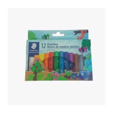 Imagem de Massa de Modelar Plástica c/ 12 cores Staedtler - 000197