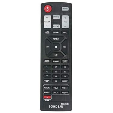 Imagem de AKB73635401 AKB73635402 Controle remoto substituto para LG 3D Blu-ray DVD Home Cinema System BH9540TW BH7540TW BH7240B BH7440P BH7540T S94T1-S S94T1-C S94T1-W T2W4-4 BH7220B BH7420P BH7520T BH7520T BH7520T BH7520T BH7230BWB
