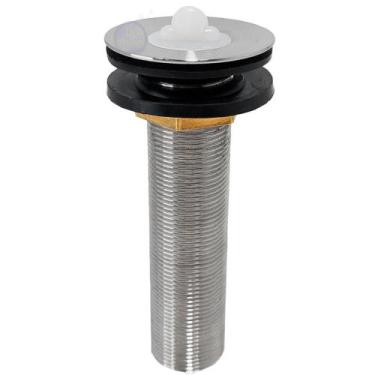 Imagem de Válvula Escoamento Lavatório Longa , P/ Cuba Sobrepor 11cm  CasaGrande