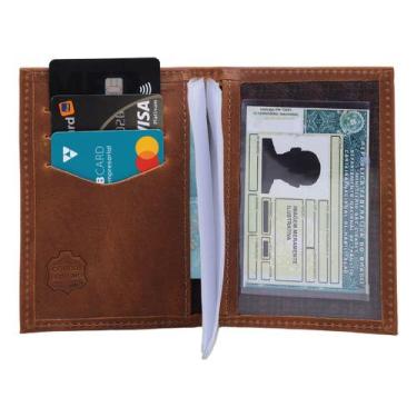 Imagem de Carteira Masculina  Slim Porta Cartao  Em Couro Legitimo 006 - ROMORO,