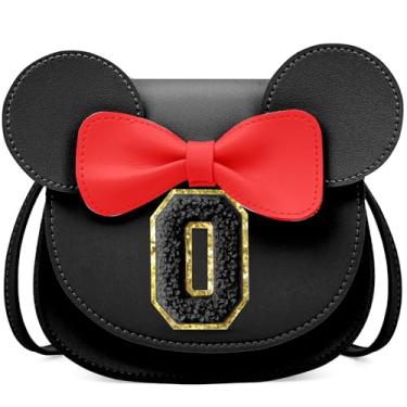 Imagem de OYLOLA Presentes de aniversário para meninas de 3, 4, 5, 6, 7 e 8 anos, bolsa infantil para meninas pequenas, presente para meninas, Preto e preto, O