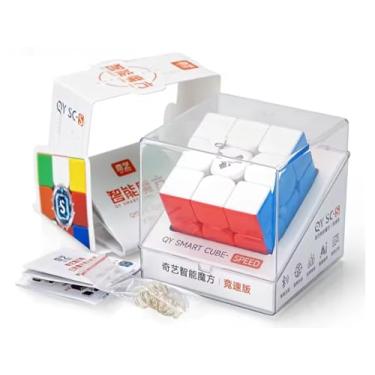Imagem de Cubo Mágico 3x3x3 Qiyi Smart Cube Magnético Bluetooth