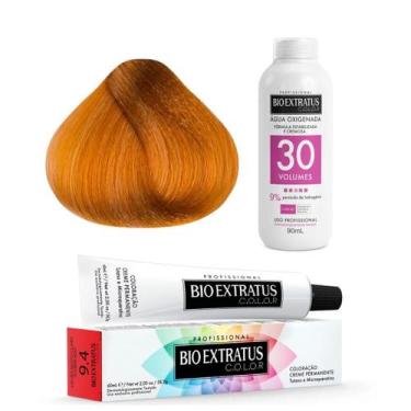 Imagem de Coloração Bio Extratus 9.4 Louro Mto Claro Acobreado C/ OX30