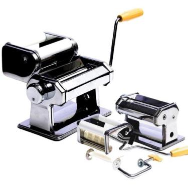 Imagem de Maquina de ravioli manual com cortador inox dasshaus - DASSHAUS Cilind