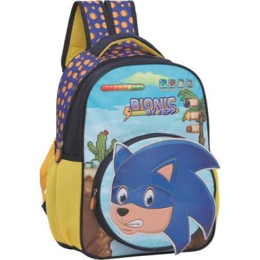 Imagem de Mochila Escolar Infantil Masculina Bionic By Yepp Mim6360-16 - YEPP BF