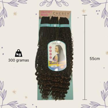 Imagem de Aplique Gypsy 3x Cabelo Boho Box 300gr Crochet Braid